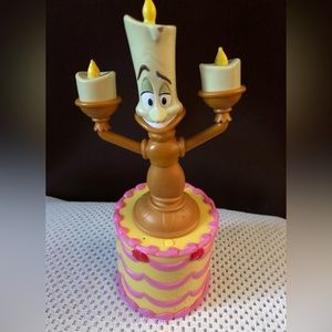 Disney Beauty and the Beast 10” Luminiere Singing Dancing and MP3 Speaker Works